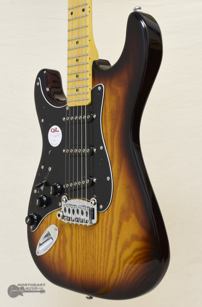 G&L ジーアンドエル S500 TributeSeries タバコサンバースト G&L Tribute Series S-500 Left-Handed - Tobacco Sunburst