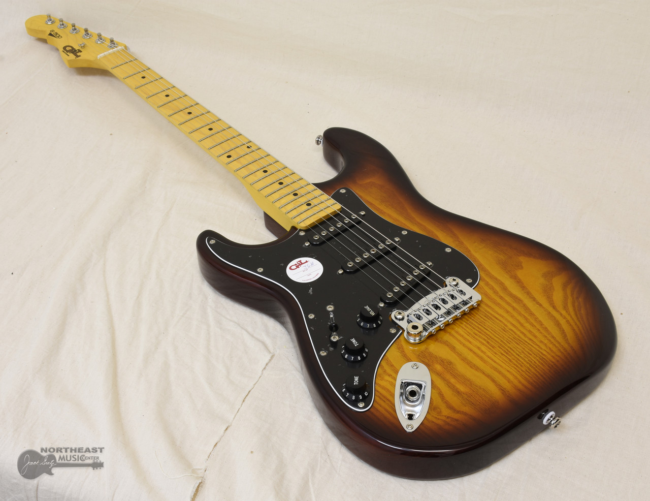 G&L Tribute Series S-500 Left-Handed - Tobacco Sunburst