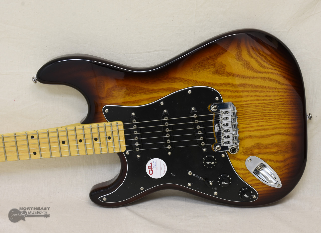 G&L Tribute Series S-500 Left-Handed - Tobacco Sunburst
