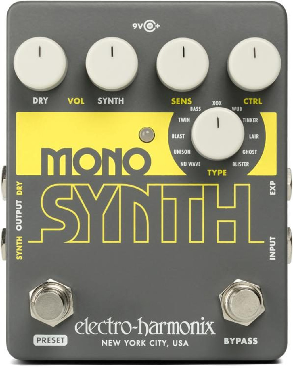 EHX Mono Synth Guitar Pedal | Northeast Music Center Inc.