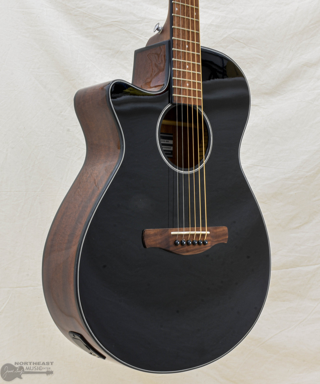 Ibanez AEG50 Left-Handed Acoustic/Electric Guitar - Black