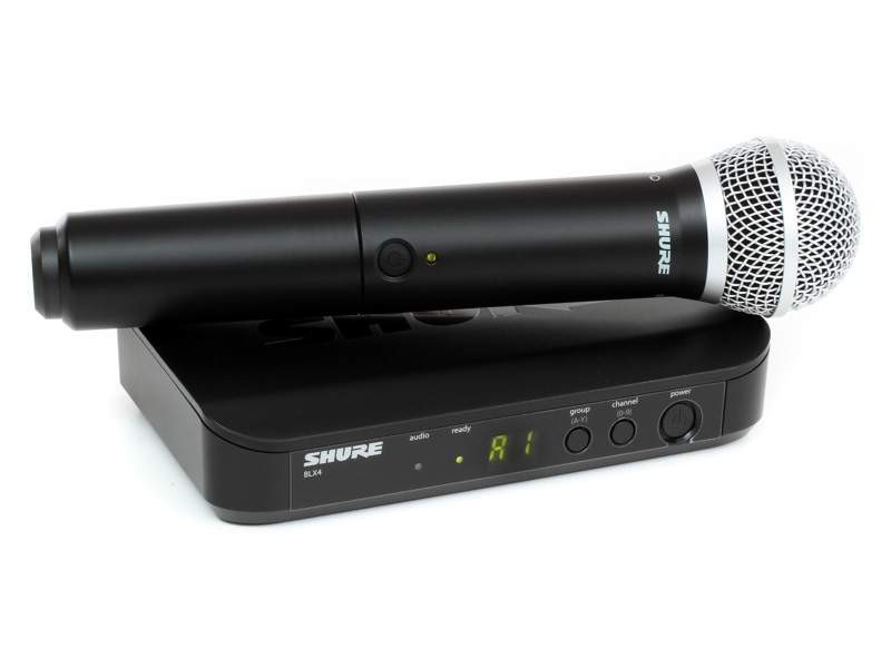 Shure BLX24 Wireless Vocal System w/ SM58 Microphone Freq. Band