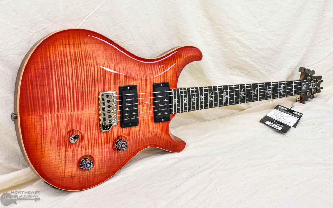 PRS Guitars Wood Library Custom 24 - Blood Orange 10 Top