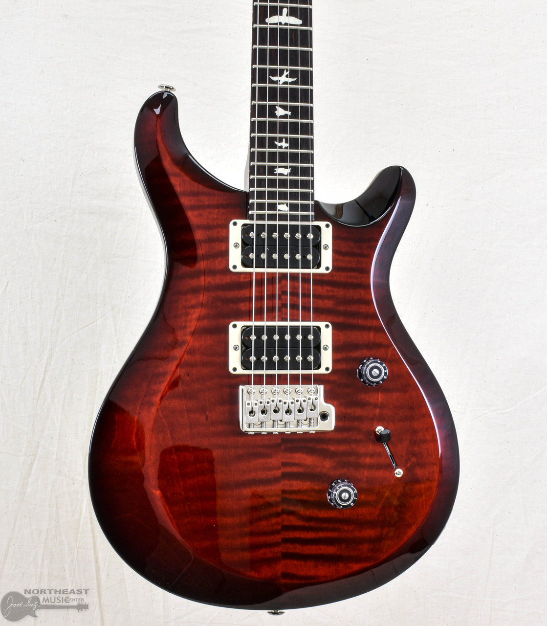 PRS S2 Custom 24 - Fire Red Burst (S2066303) | Northeast Music ...