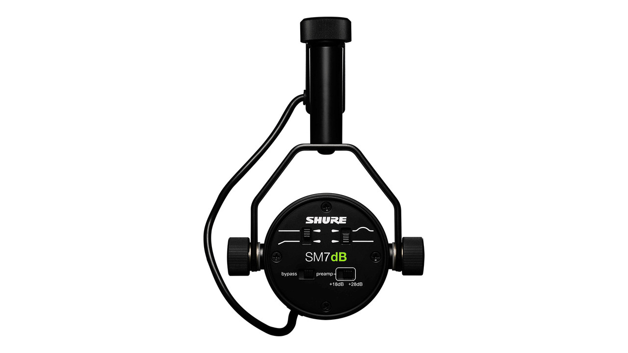 Shure SM7dB Wired Cardioid Dynamic Microphone with Built in