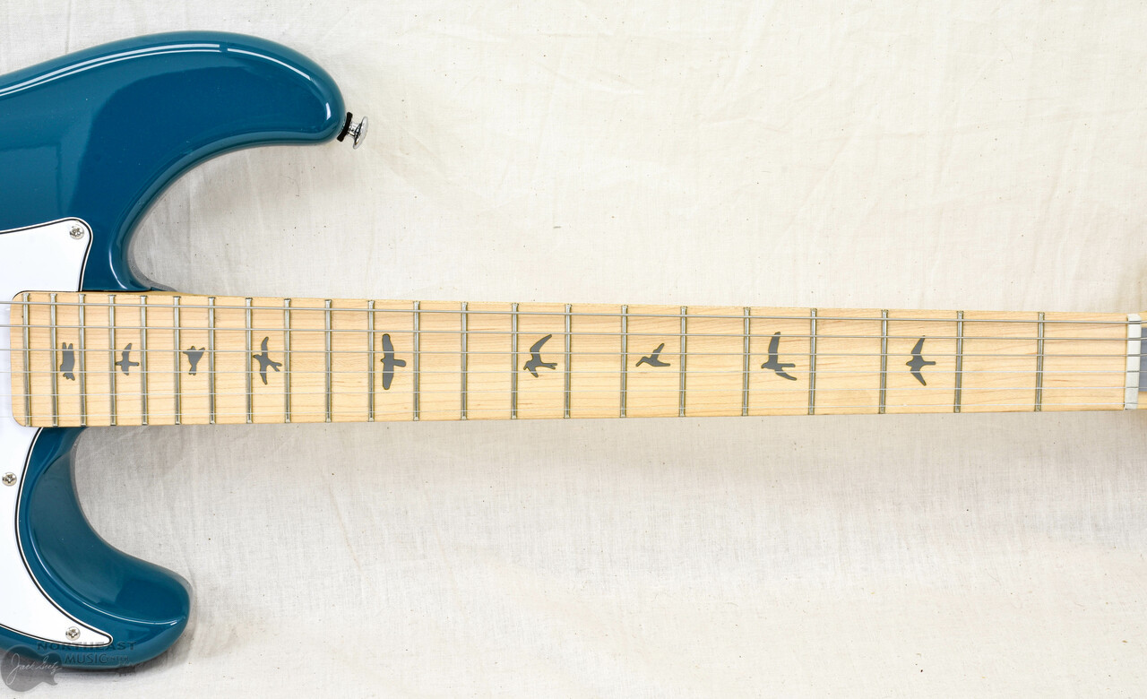 PRS SE Silver Sky Maple - Nylon Blue | Northeast Music Center Inc.