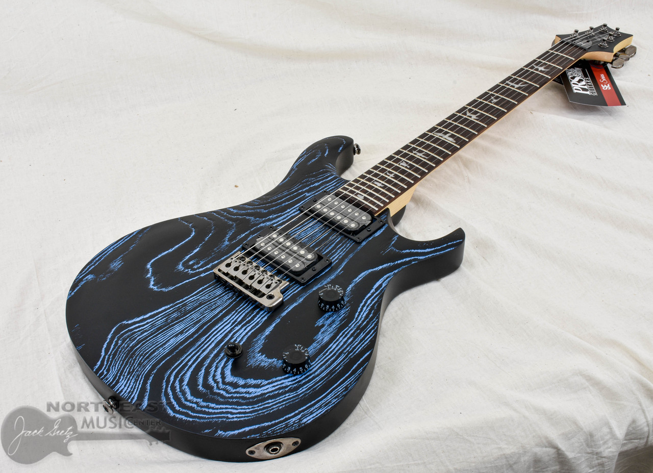 PRS SE Swamp Ash CE 24 Sandblasted Limited Edition - Blue (s