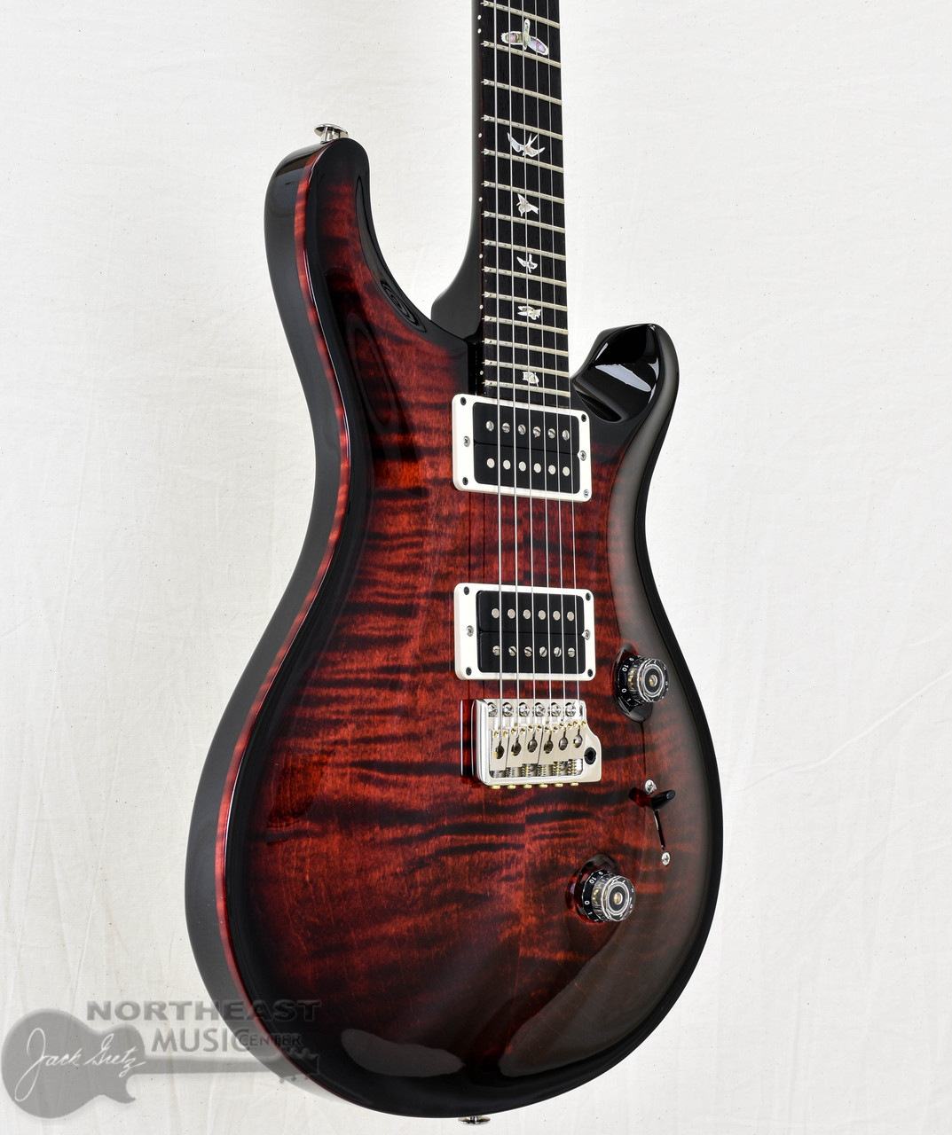 【美品・動作確認】PRS SE Custom24 FireRed Burst new】PRS(Paul Reed Smith)/ SE Custom24 Fire Red Burst