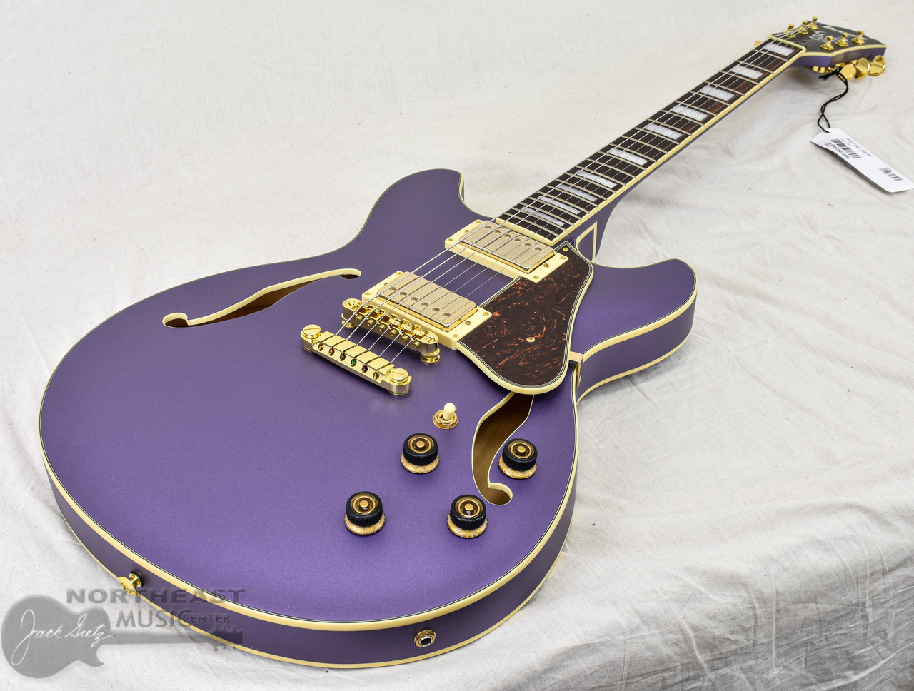 Ibanez Artcore AS73G Semi-Hollow Electric Guitar - Metallic Purple