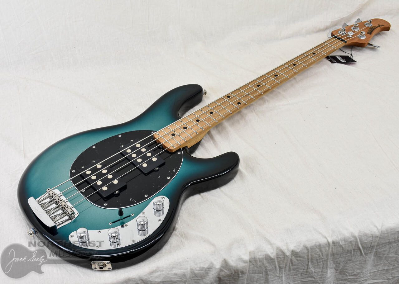Ernie Ball Music-Man Stingray Special HH - Frost Green Pearl