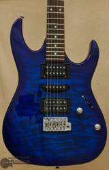 Ibanez GRX70QA Gio - Transparent Blue Burst