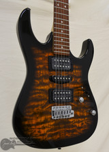 Ibanez GRX70QA Gio Electric Guitar - Sunburst (GRX70QASB) | Northeast Music Center