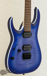 Ibanez RGA42FM Lefty - Blue Lagoon Burst Flat (RGA42FMLBLF) | Northeast Music Center Inc.