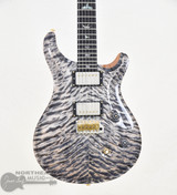 PRS Custom 24 Wood Library Quilted Maple Charcoal (Natural Back) Stained Neck (s/n: 3446) | Northeast Music Center Inc.