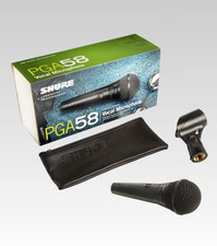 Shure PGA81-XLR Cardioid Dynamic instrument Microphone with 15