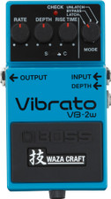Boss VB-2W Vibratto Waza Craft Pedal (VB-2W) Boss VB-2W Vibratto Waza Craft Pedal (VB-2W)