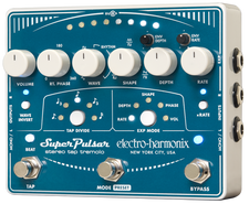 EHX Super Pulsar Stereo Tap Tremolo | Electro-Harmonix Effects Pedal - Northeast Music Center Inc. EHX Super Pulsar Stereo Tap Tremolo | Electro-Harmonix Effects Pedal - Northeast Music Center Inc.