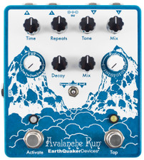 Earthquaker Avalanche Run Stereo Reverb & Delay with Tap Tempo (AVALANCERUNV2)  Earthquaker Avalanche Run Stereo Reverb & Delay with Tap Tempo (AVALANCERUNV2)