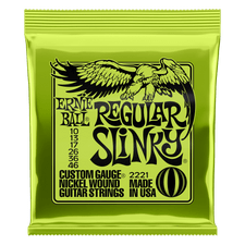 Ernie Ball Regular Slinky (.10-.46) Electric Guitar Strings (P02221) | Northeast Music Center Inc. Ernie Ball Regular Slinky (.10-.46) Electric Guitar Strings (P02221) | Northeast Music Center Inc.