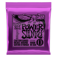 Ernie Ball Power Slinky (.11-.48) Electric Guitar Strings (P02220) | Northeast Music Center Inc. Ernie Ball Power Slinky (.11-.48) Electric Guitar Strings (P02220) | Northeast Music Center Inc.