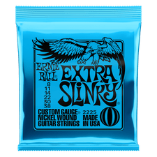 Ernie Ball Extra Slinky (.08-38) Electric Guitar Strings (P02225) | Northeast Music Center Inc. Ernie Ball Extra Slinky (.08-38) Electric Guitar Strings (P02225) | Northeast Music Center Inc.