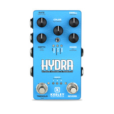 Keeley Electronics Hydra Stereo Reverb & Tremolo | Northeast Music Center Inc. Keeley Electronics Hydra Stereo Reverb & Tremolo | Northeast Music Center Inc.