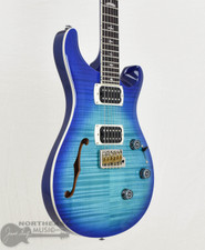 PRS SE Custom 24 Semi-Hollow Piezo - Lake Blue (s/n: 2094) | Northeast Music Center Inc.
