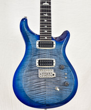 PRS SE Exotic Series Custom 24-08 Poplar Burl - Lake Blue Midnight