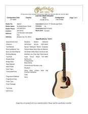 C.F. Martin Custom Shop Dreadnought Bastogne Walnut w/ Adirondack Spruce Top C.F. Martin Custom Shop Dreadnought Bastogne Walnut w/ Adirondack Spruce Top