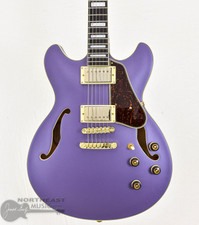 Ibanez Artcore AS73G Semi-Hollow Electric Guitar - Metallic Purple Flat | Northeast Music Center Inc.