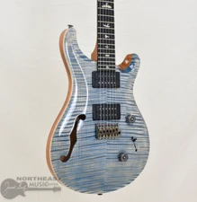 PRS Custom 24 Limited Semi Hollowbody Faded Indigo (s/n:5475) | Northeast Music Center Inc.