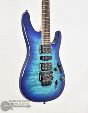 Ibanez S67OQM Sapphire Blue ( s/n: 9598) | Northeast Music Center Inc.