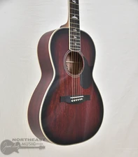 PRS SE P20E Parlor Acoustic Fire Red Burst (Gloss Top / Satin Back) (s/n:1348) | Northeast Music Center Inc.