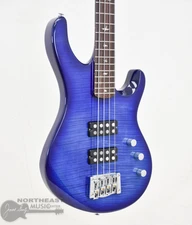 PRS Kingfisher Bass Faded Blue Wrap Around Burst(2021) Used (s/n:0187) | Northeast Music Center Inc.