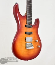 Sterling by Music Man Luke HSS Heritage Cherry Burst (s/n:6297) | Northeast Music Center Inc.