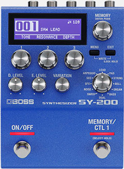 BOSS SY-200 Synthesizer Pedal | Northeast Music Center Inc.