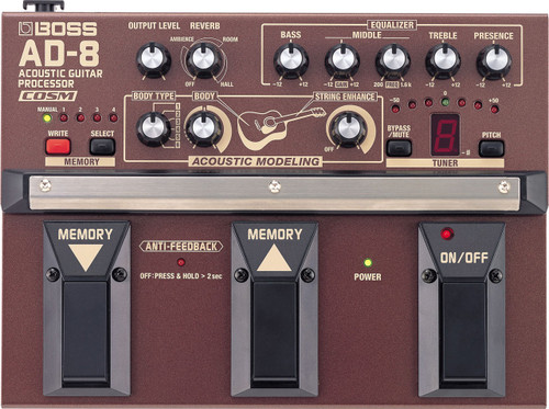Boss AD-8 Acoustic Guitar Multi Effects Pedal | Northeast