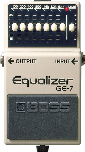 ギター BOSS Equalizer GEB-7 Amazon.com: BOSS GEB-7 Seven-Band Graphic Bass Equalizer