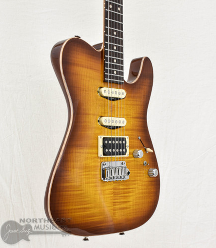 Tom Anderson Top T - Dark Honey Burst (07-20-24P) | Northeast