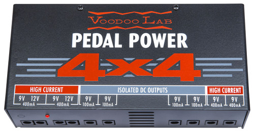 Voodoo Lab Pedal Power 4x4 power supply | Northeast Music Center Inc. Voodoo Lab Pedal Power 4x4 power supply | Northeast Music Center Inc.