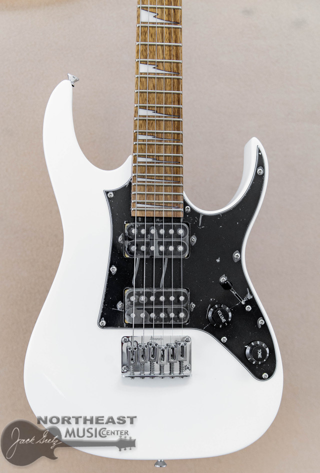 Ibanez Mikro GRGM21 - White | Short Scale Electric Guitar - Northeast Music Center inc 