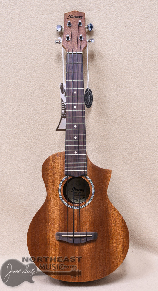 Ibanez UEW5 Concert Ukulele - Open Pore Natural Finish