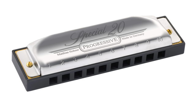 Hohner Special 20 Progressive Harmonica 560PBX in E