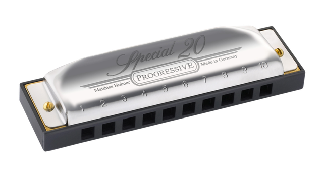 Hohner Special 20 Progressive Harmonica 560PBX in A