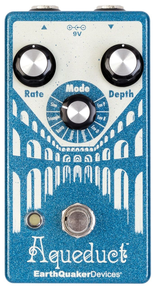 EarthQuaker Devices Aqueduct Vibrato Effects Pedal (Aqueduct_Vibrato) 