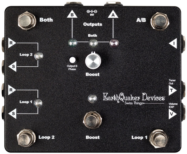 Earthquaker Devices Swiss Things Pedal Reconciler | Earth Quaker Signal management Effects pedals - Northeast Music Center Inc. 