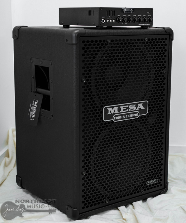 Mesa Boogie Subway D800 Bass Amplifier w/ 2x12 Cabinet (D800.212) | Northeast Music Center Inc.