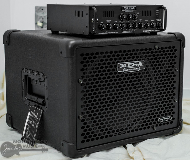 Mesa Boogie Subway WD800 Bass Amplifier w/ 1x12 Cabinet (6.WD800.112) | Northeast Music Center Inc.