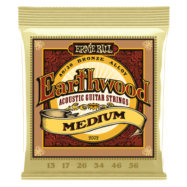 Ernie Ball Earthwood Medium Acoustic Guitar Strings (P02002) | Northeast Music Center Inc.