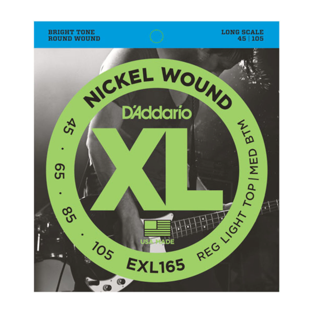 D'Addario XL Light Top/Med. Bottom Bass Strings | Northeast Music Center Inc.